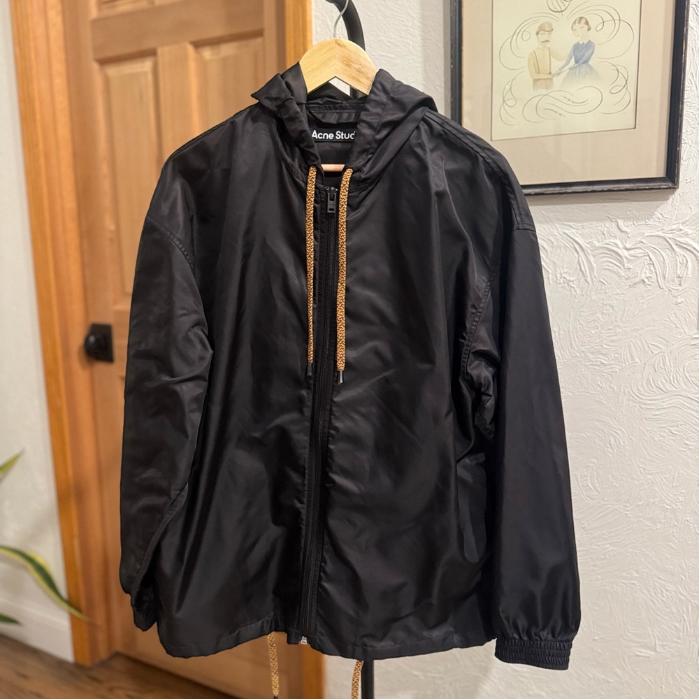 Acne Studios Black Rainbow Windbreaker Jacket - Picture 14 of 15
